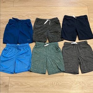Boys athletic shorts lot, 6 and 6-7, Carter’s, Old Navy, Athletic works